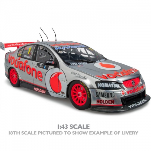 Holden VE Commodore Series II 2012 TeamVodafone Jamie Whincup Championship Win