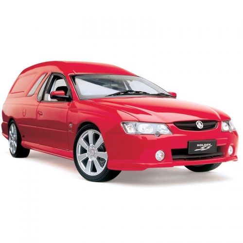 VY SS Ute with Canopy Red Hot