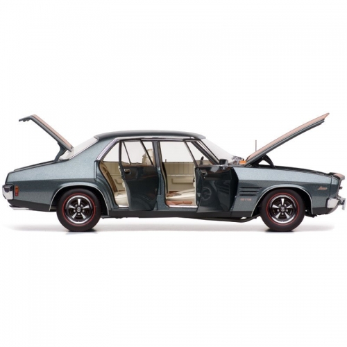 Holden HQ Monaro GTS Sedan Gunmetal Metallic with Lone O'Ranger Stripes (350ci E