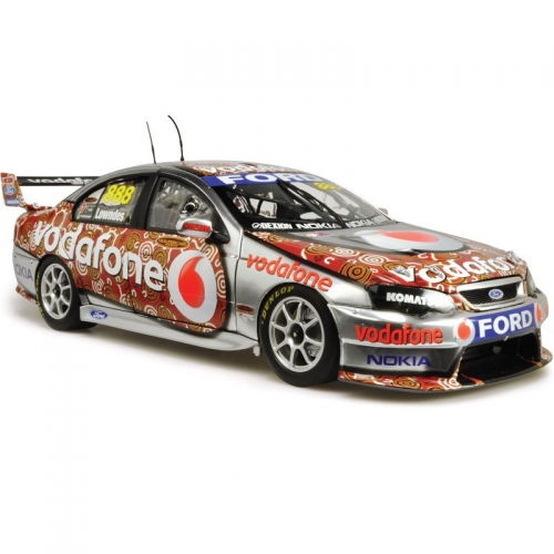 Ford BF Falcon 2008 TeamVodafone Craig Lowndes RED DUST livery