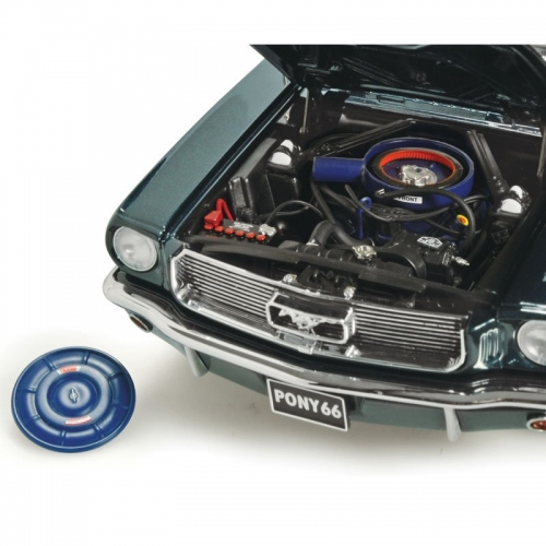 Ford 1966 Pony Mustang RHD Nightmist Blue