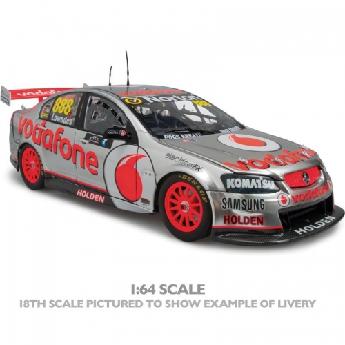 Holden VE Commodore Series II 2012 TeamVodafone Craig Lowndes 'End Of An Era'